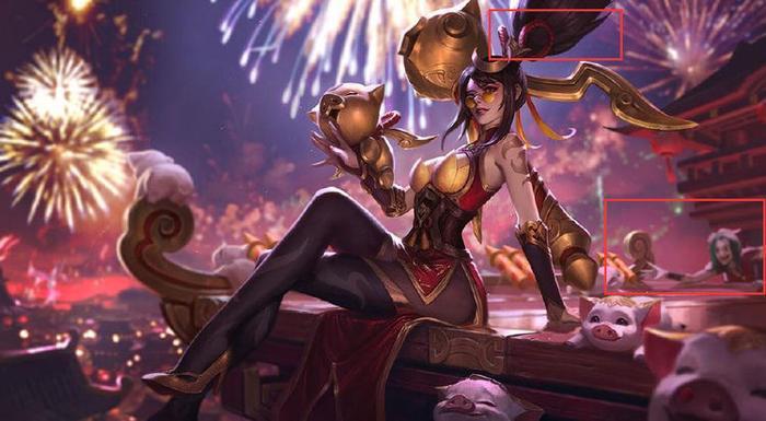 LOL:三张猪年限定皮肤原画曝光,有谁发现到9个细节?