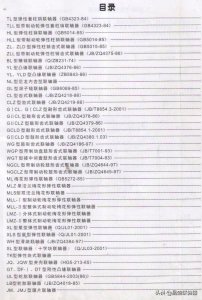 联轴器常见型号一览