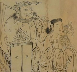 ​唐朝的画圣是，中国唐朝第一位水墨画画家是谁？
