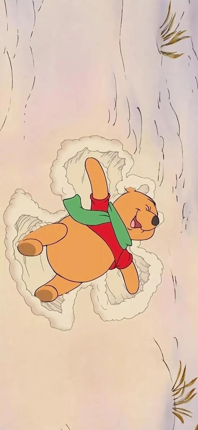 可爱壁纸大全超萌卡通小熊（可爱到爆的卡通壁纸小熊维尼）(1)