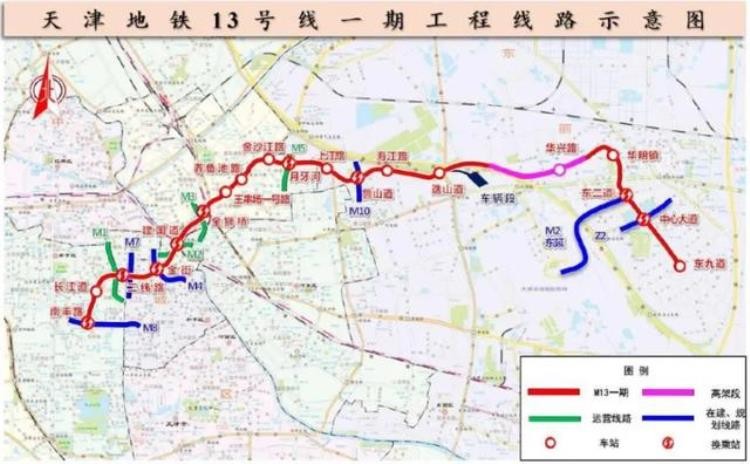 重磅天津将开通一条地铁新线路已开始空载试运营