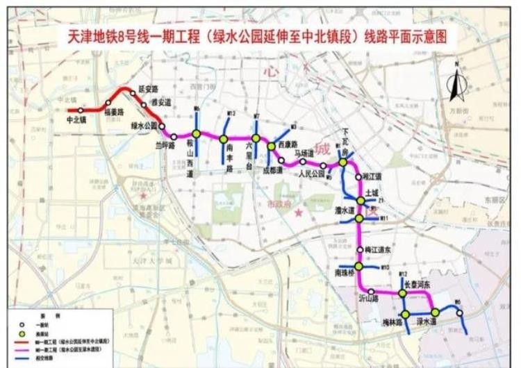 重磅天津将开通一条地铁新线路已开始空载试运营