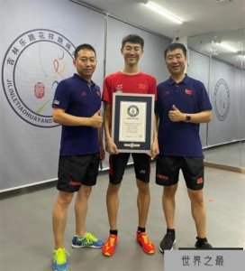 ​世界上跳绳最多的人 17岁的中国男孩（跳绳达人）