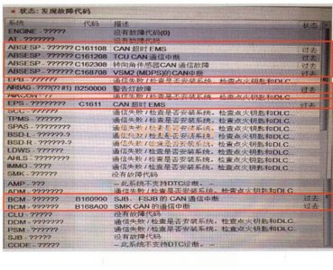 北京现代索纳塔7速双离合变速器故障检修