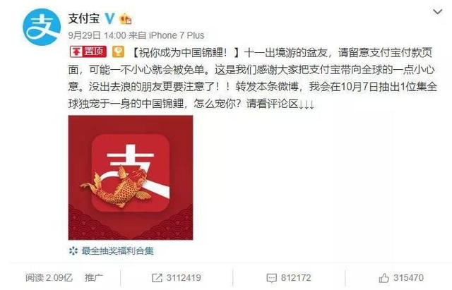 支付宝的锦鲤活动是什么(除了羡慕嫉妒恨)(9)