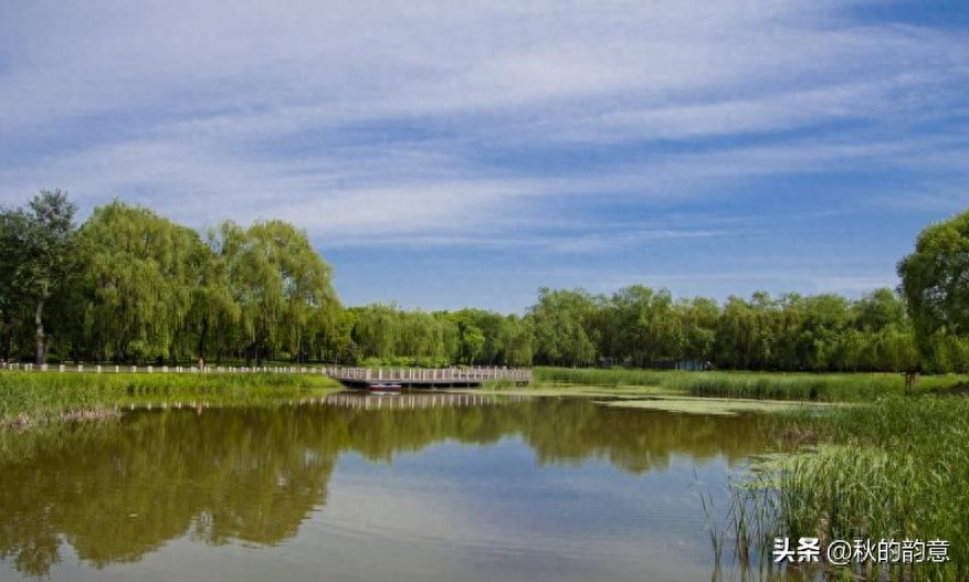 北京将府公园是电子城、酒仙桥、将台地区最大的一处公园绿地