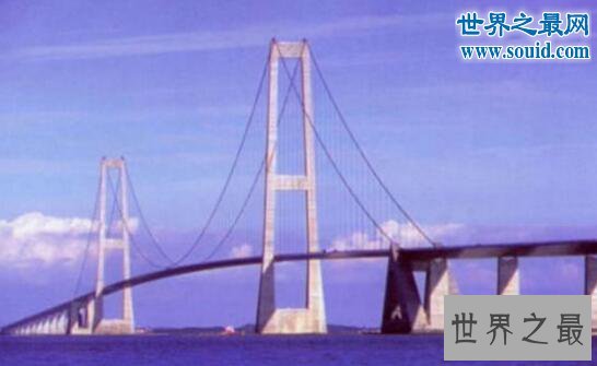 世界十大著名悬索桥,日本明石海峡大桥跨1991米