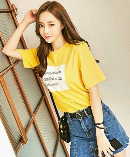 韩国著名模特,孙允珠