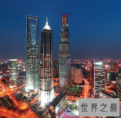 上海最高楼上海中心大厦 娱乐办公商业无所不能