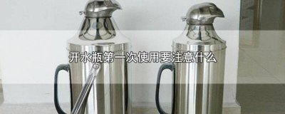 ​热水瓶第一次使用要注意什么细节 热水瓶首次使用注意事项