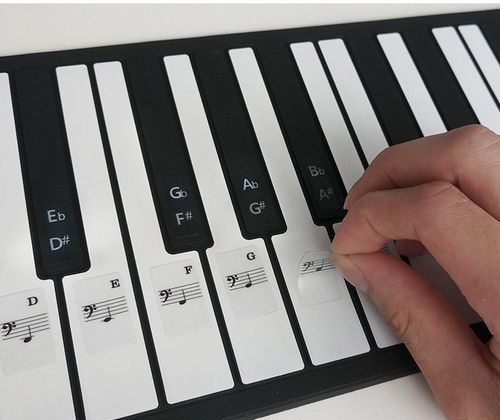 钢琴黑键白键区别