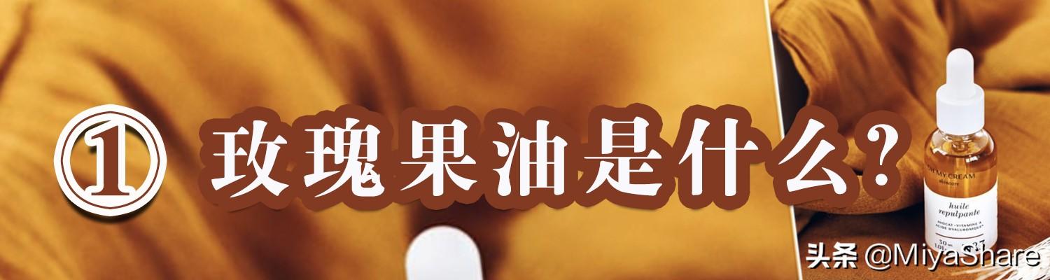 玫瑰果油美容功效（玫瑰果油被推上神坛）(1)