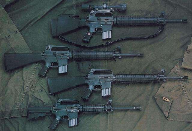 世界六大名枪之一，M16A2自动步枪，被誉为温柔刺客