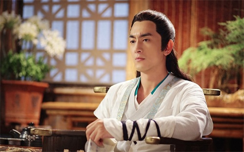 林更新《楚乔传》白衣帅气公子剧照