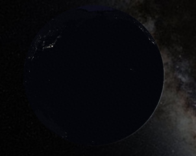 北京时间21：00的世界卫星图