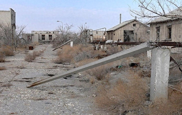 这一座小岛，曾是苏联生化武器试验场，用500只猴子做实验