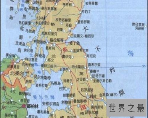 英国地图，让我们来通过英语地图来了解英国吧