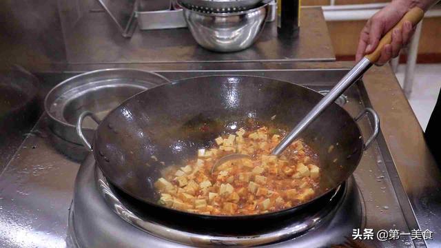 正宗麻婆豆腐做法教程（厨师长分享麻婆豆腐的做法）(7)