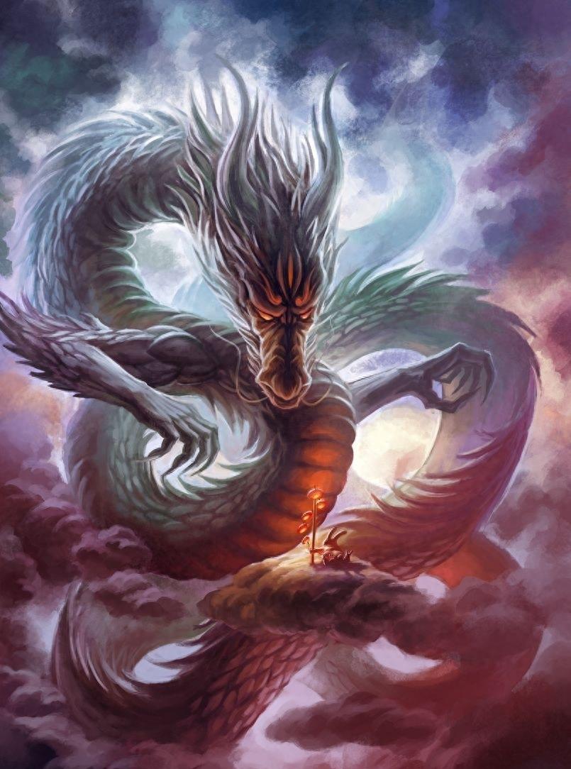 上古五大神龙,“祖龙”不存在,那条龙最强